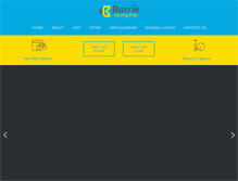 Tablet Screenshot of barriecycling.com